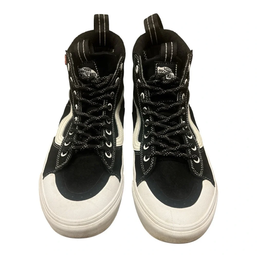 Vans Men's 9.5 M Black Sk8-Hi 500714 All Weather Boots Primaloft Insulation HEIQ